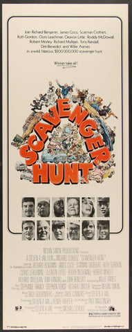 Scavenger Hunt (1979) Original US Insert Movie Poster