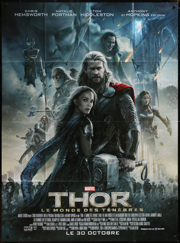Thor: The Dark World (2013) Original French One Panel Movie Poster