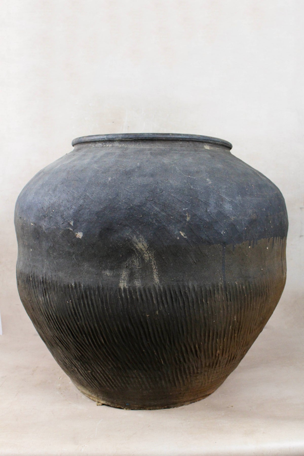 Vintage Dark Brown Pot XL - Nº 3