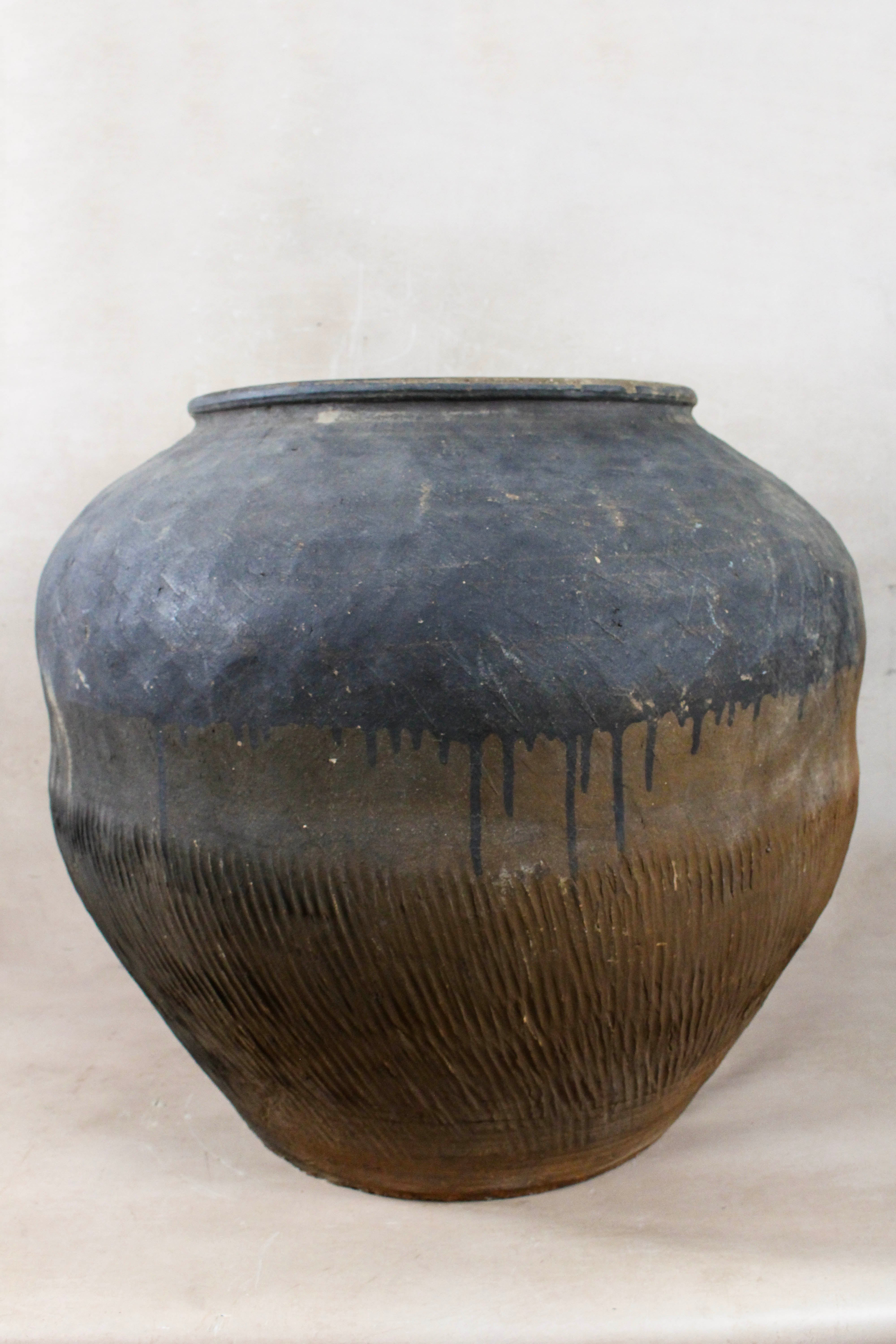 Vintage Dark Brown Pot XL - Nº 3