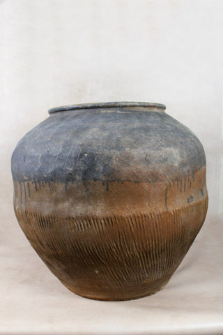 Vintage Dark Brown Pot XL - Nº 3