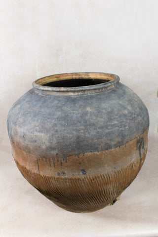 Vintage Dark Brown Pot XL - Nº 3