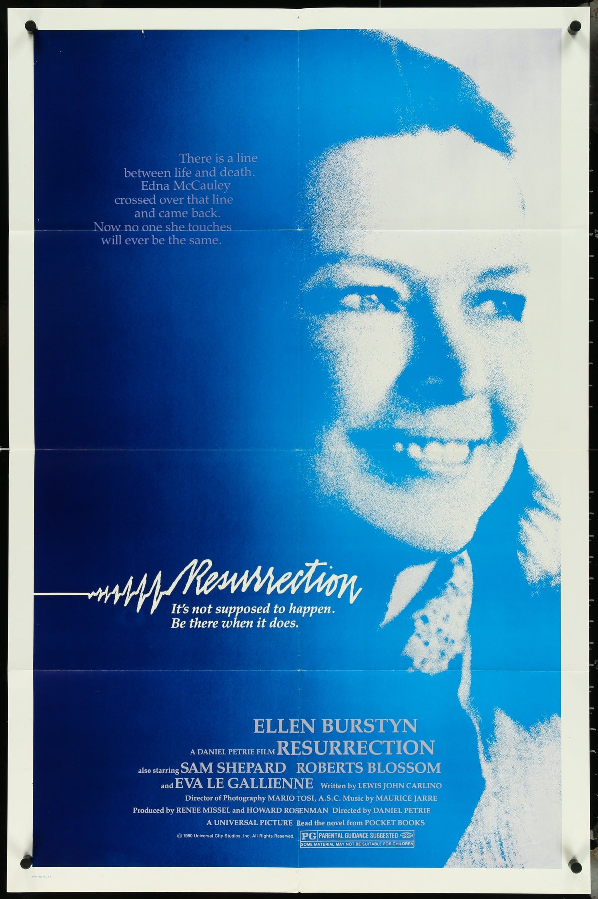 Resurrection (1980) Original US One Sheet Movie Poster