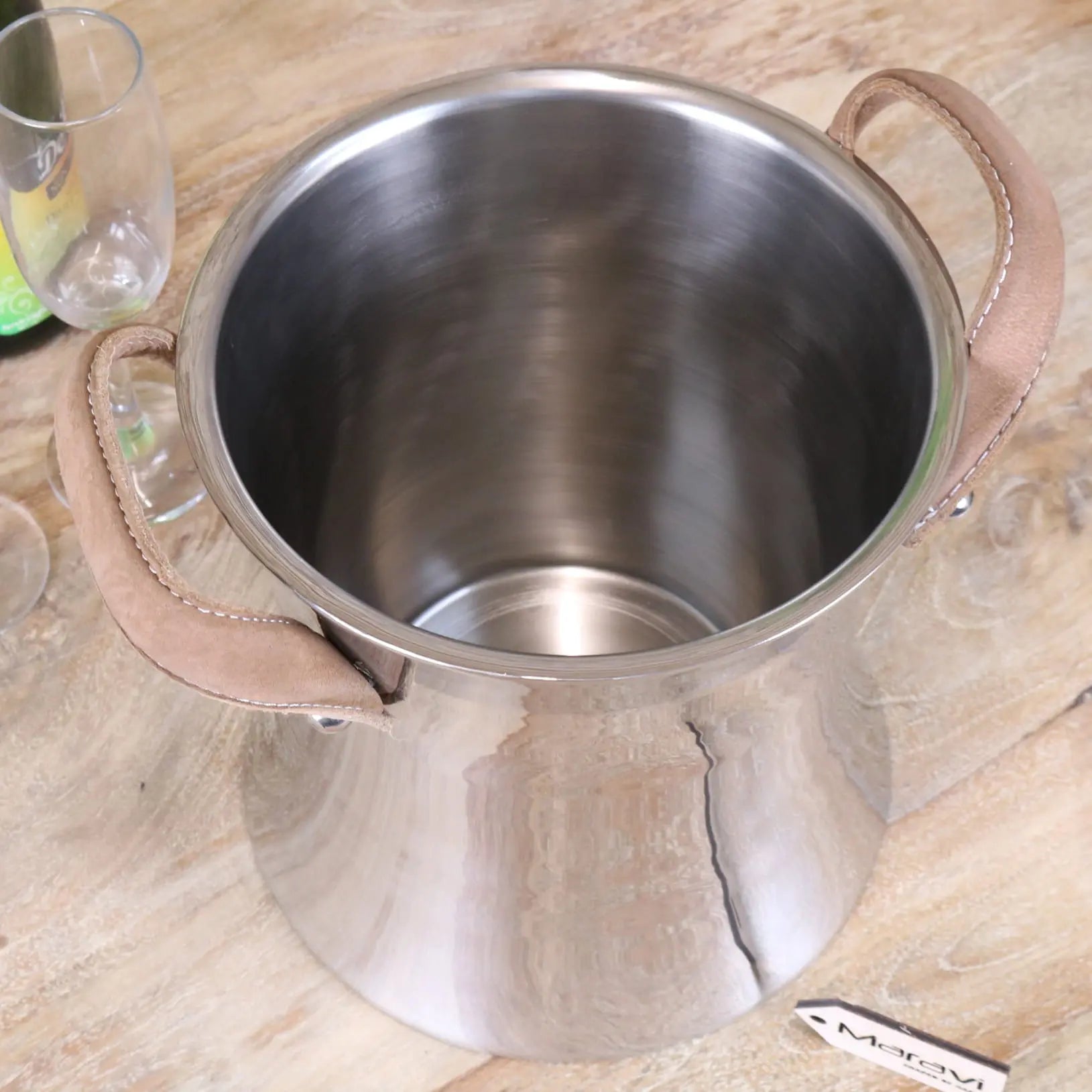 Navin Luxury Champagne Ice Bucket Double Wall