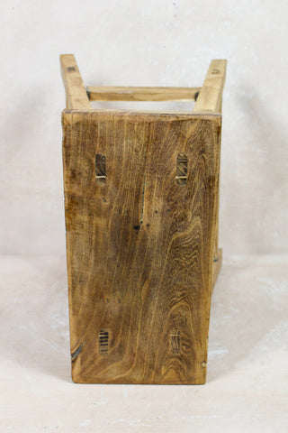Vintage Rustic Stool - Elm wood - 101