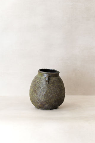 Antique Earthenware Preserve Pots - AEP 6