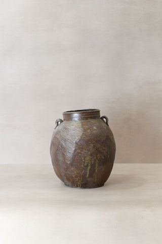 Antique Earthenware Preserve Pots - AEP 8