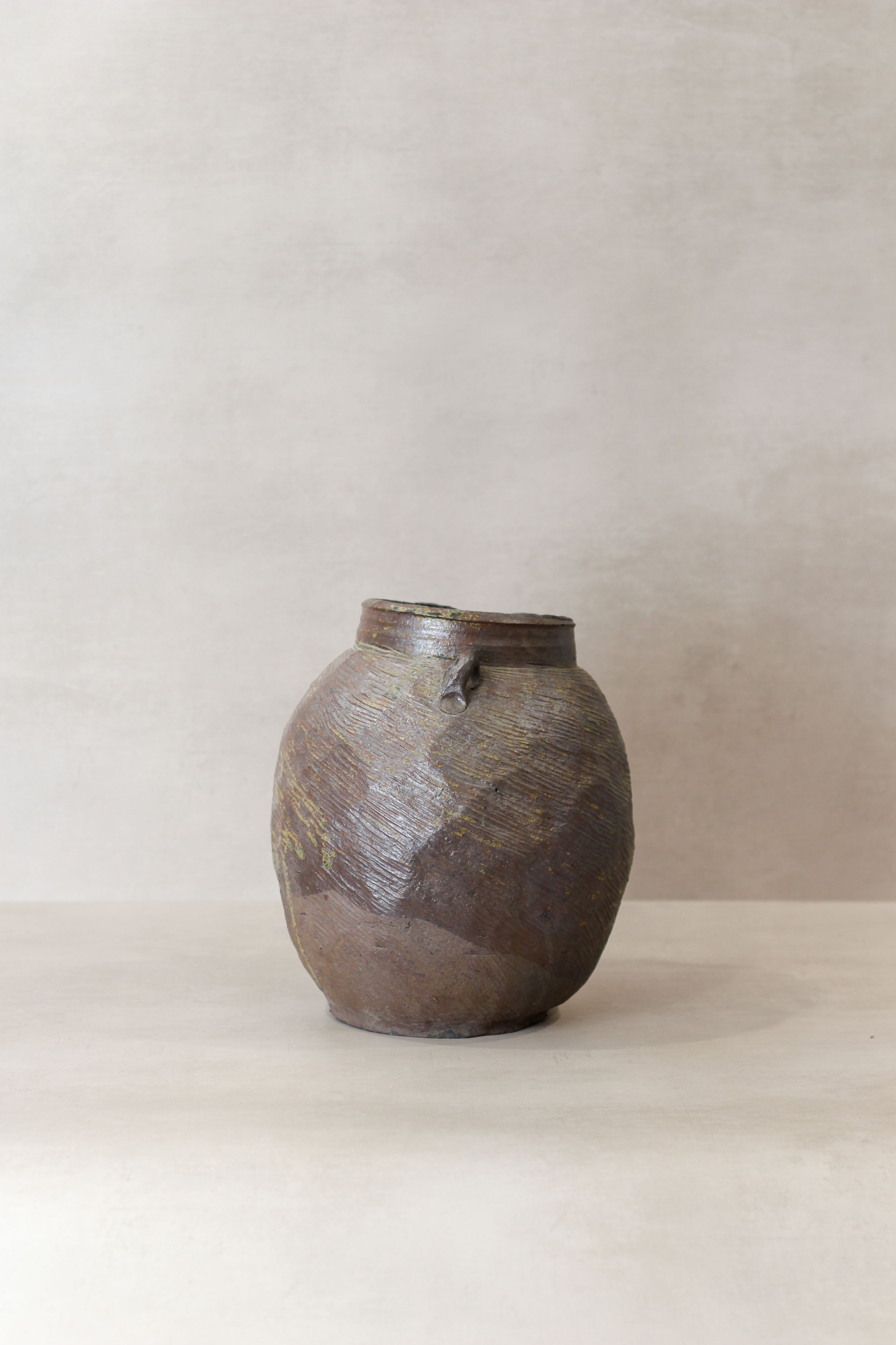 Antique Earthenware Preserve Pots - AEP 8