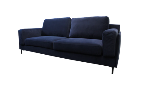 Almera 2 Seater Sofa - Dark Blue