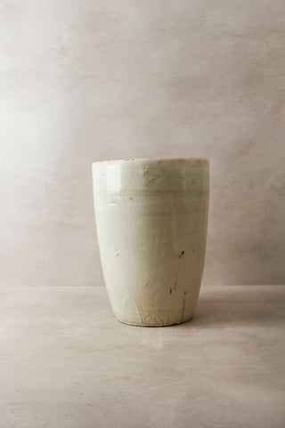 Vintage Glazed Chizou Flower Pot - 3
