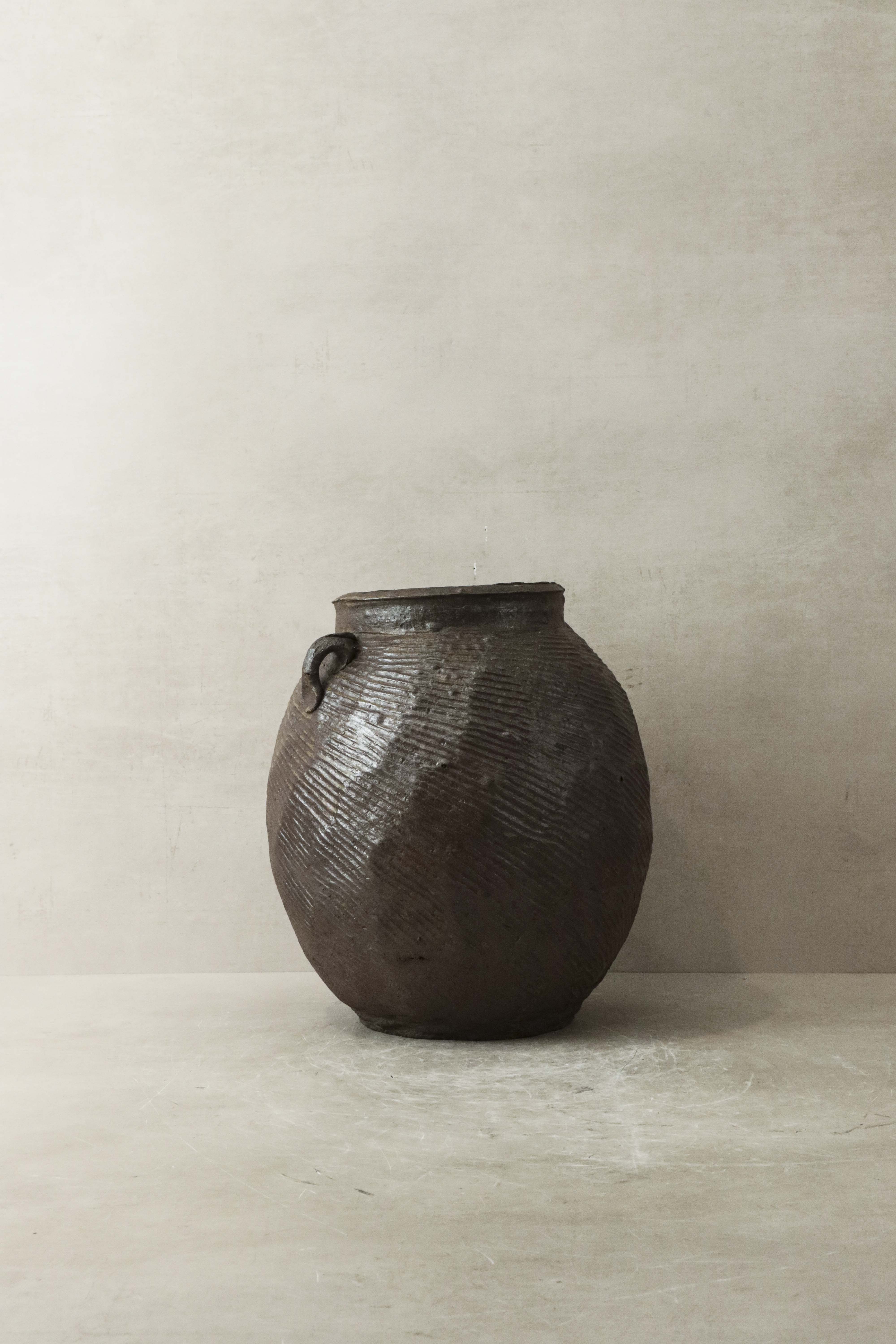 Antique Earthenware Preserve Pots - AEP 4