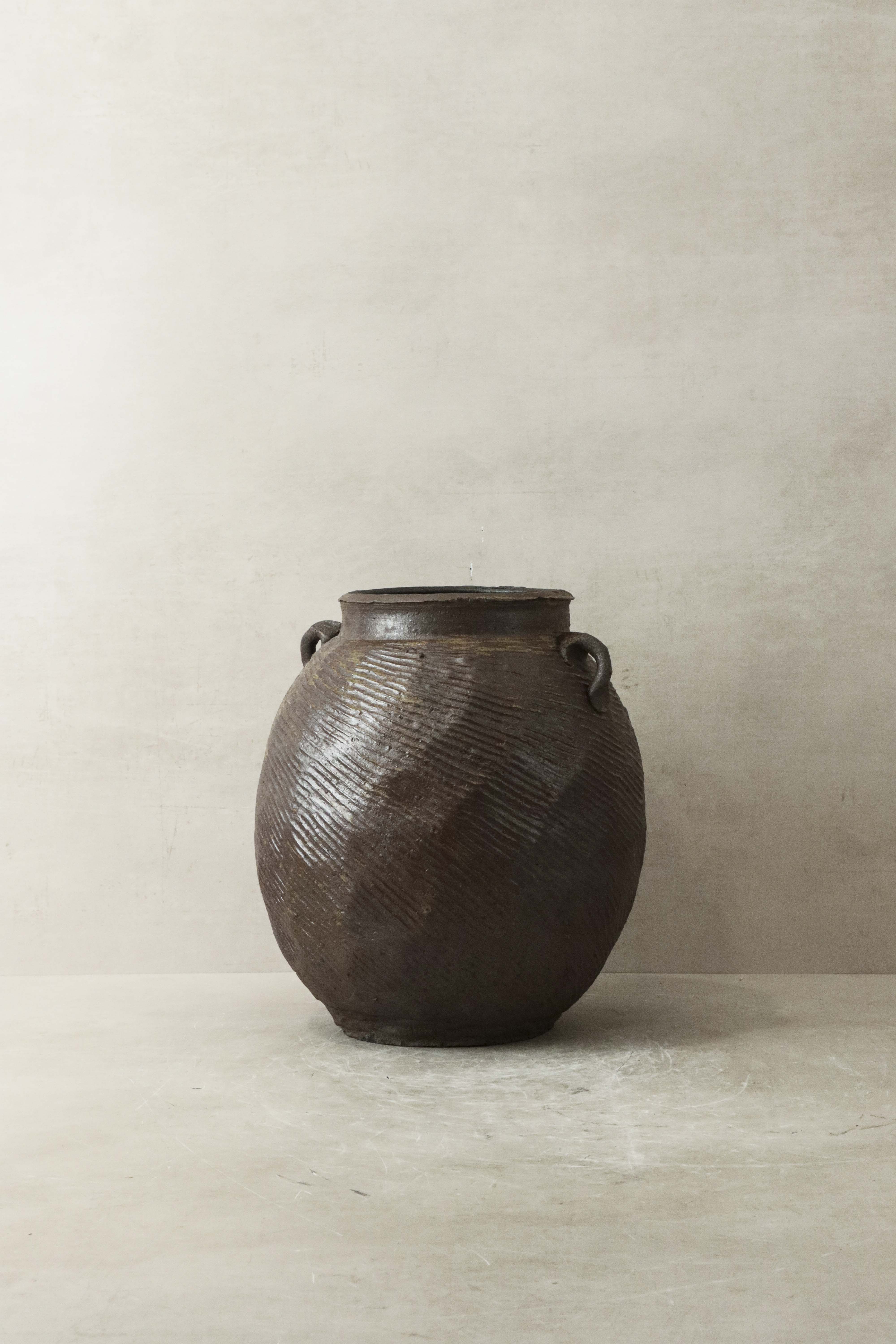 Antique Earthenware Preserve Pots - AEP 4