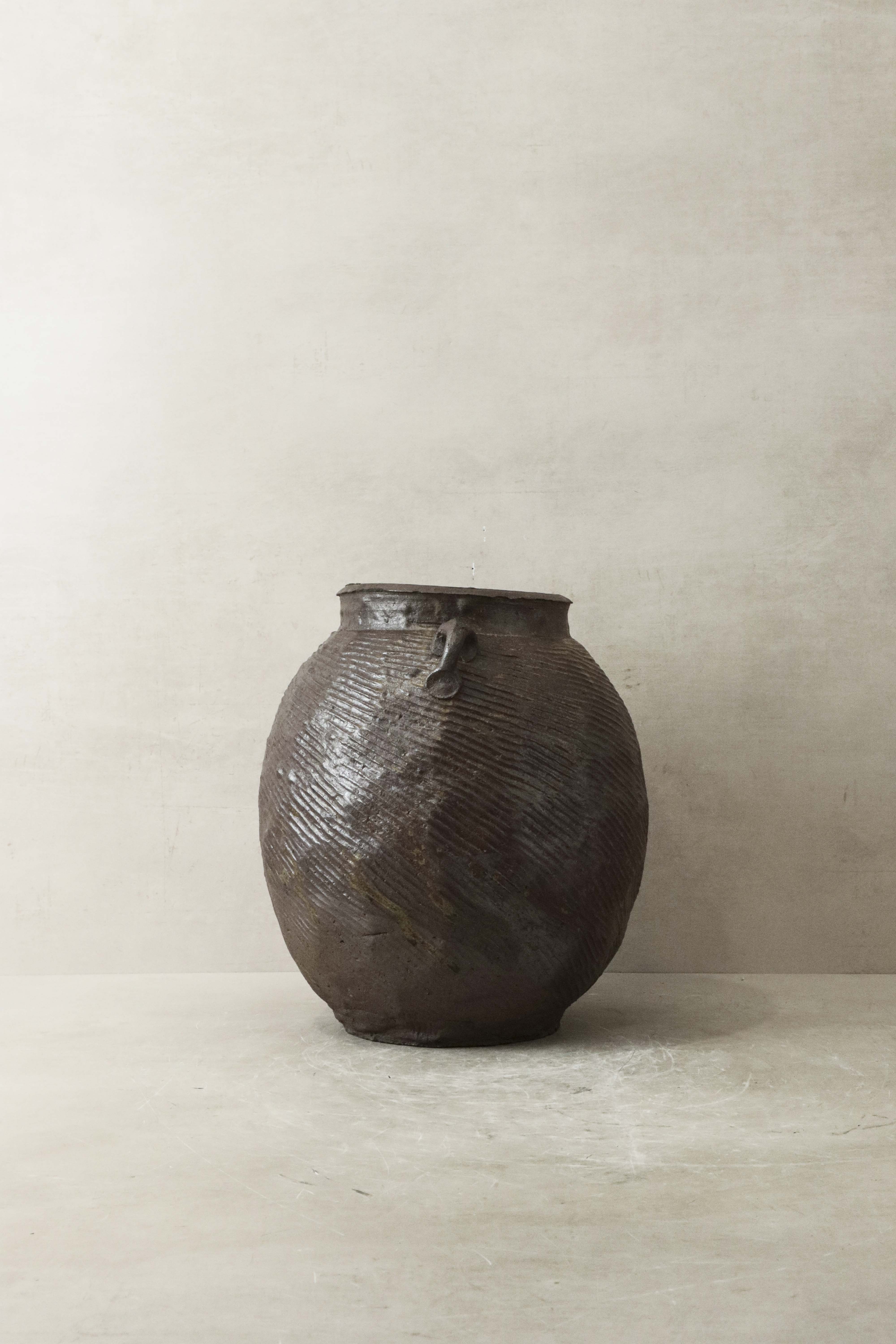 Antique Earthenware Preserve Pots - AEP 4