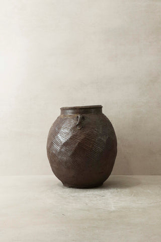 Antique Earthenware Preserve Pots - AEP 4