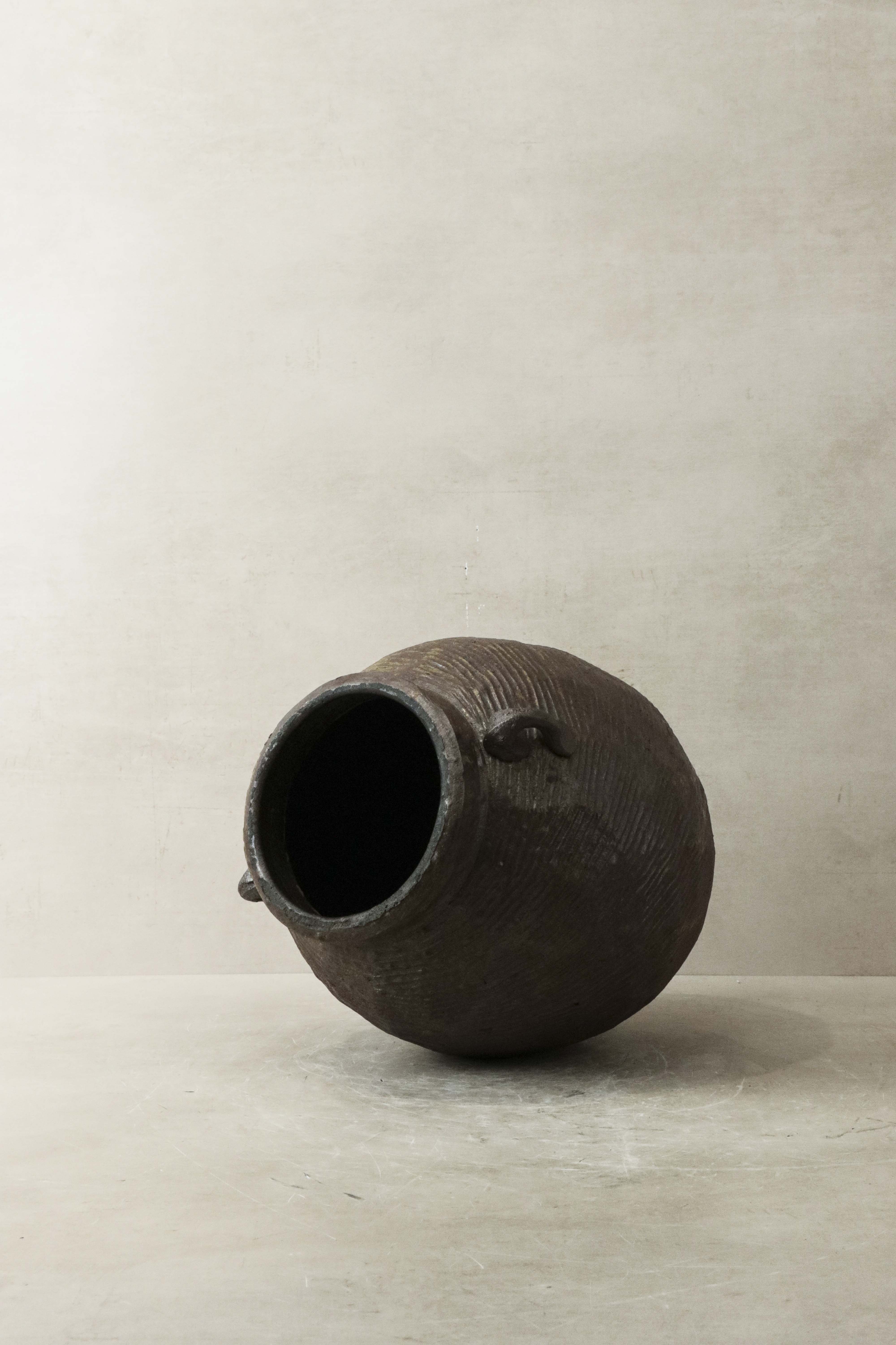 Antique Earthenware Preserve Pots - AEP 4