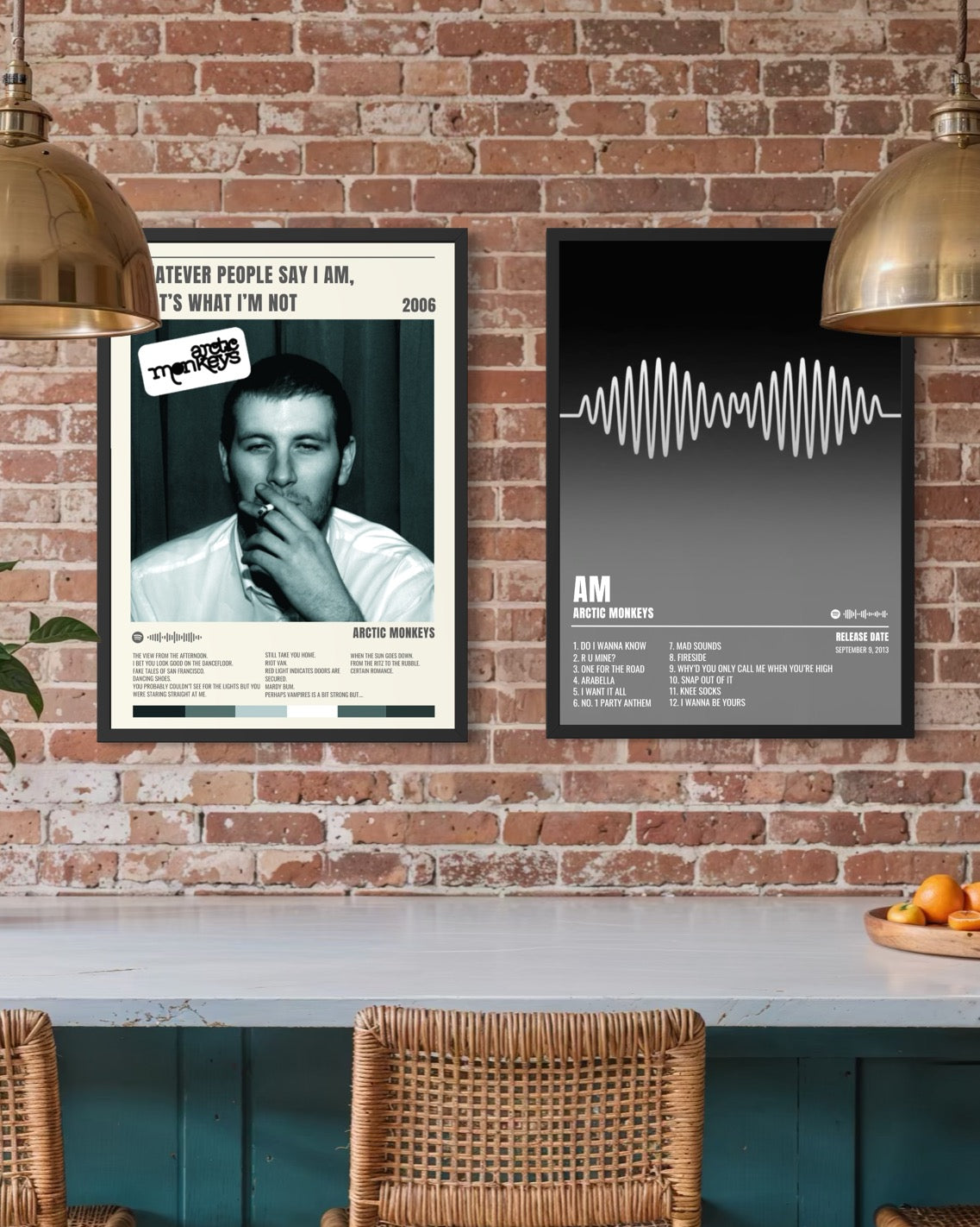 WHATEVER PEOPLE SAY I AM, THAT’S WHAT I’M NOT - Arctic Monkeys Inspired Album Track Poster