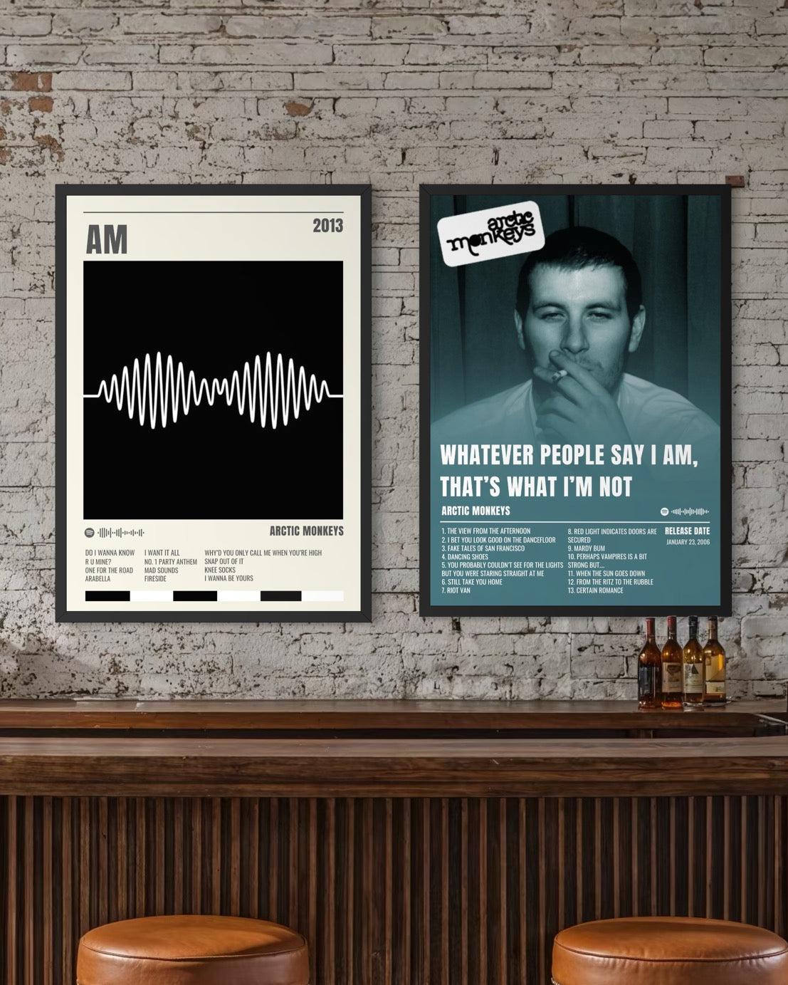 WHATEVER PEOPLE SAY I AM, THAT’S WHAT I’M NOT - Arctic Monkeys Inspired Album Poster