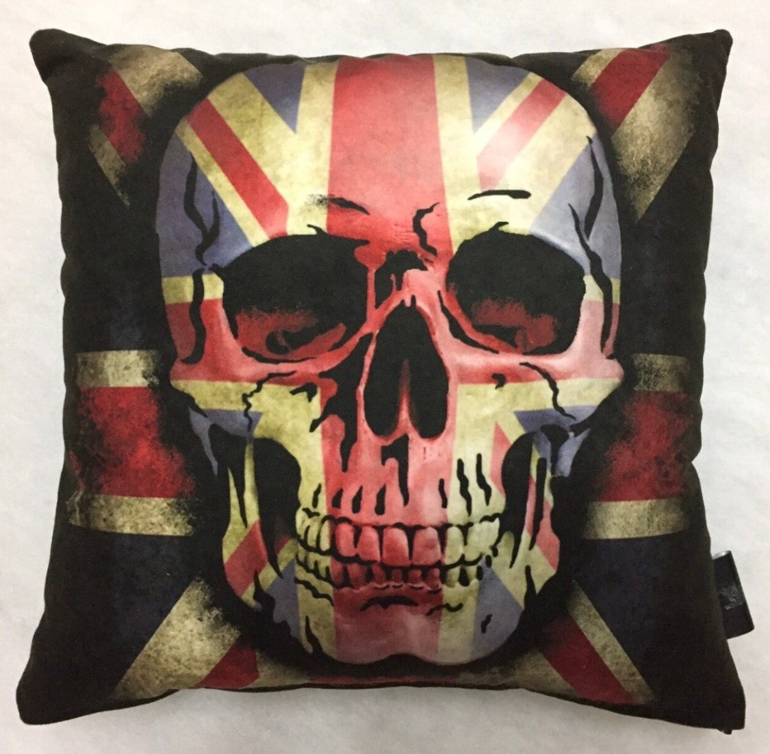 Dan Gold Union Skull Cushion
