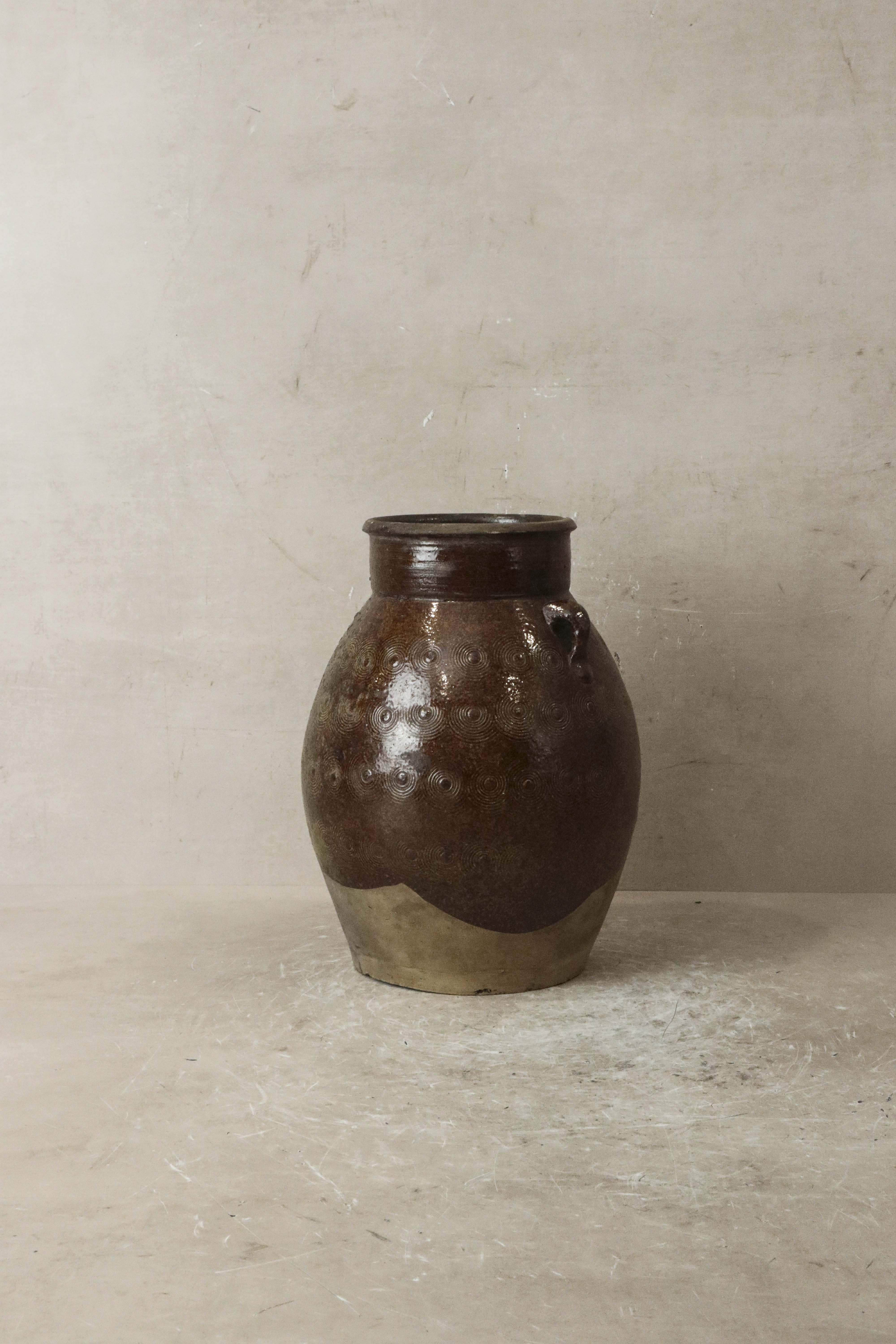 Vintage Glazed Yunnan Pot - OB57