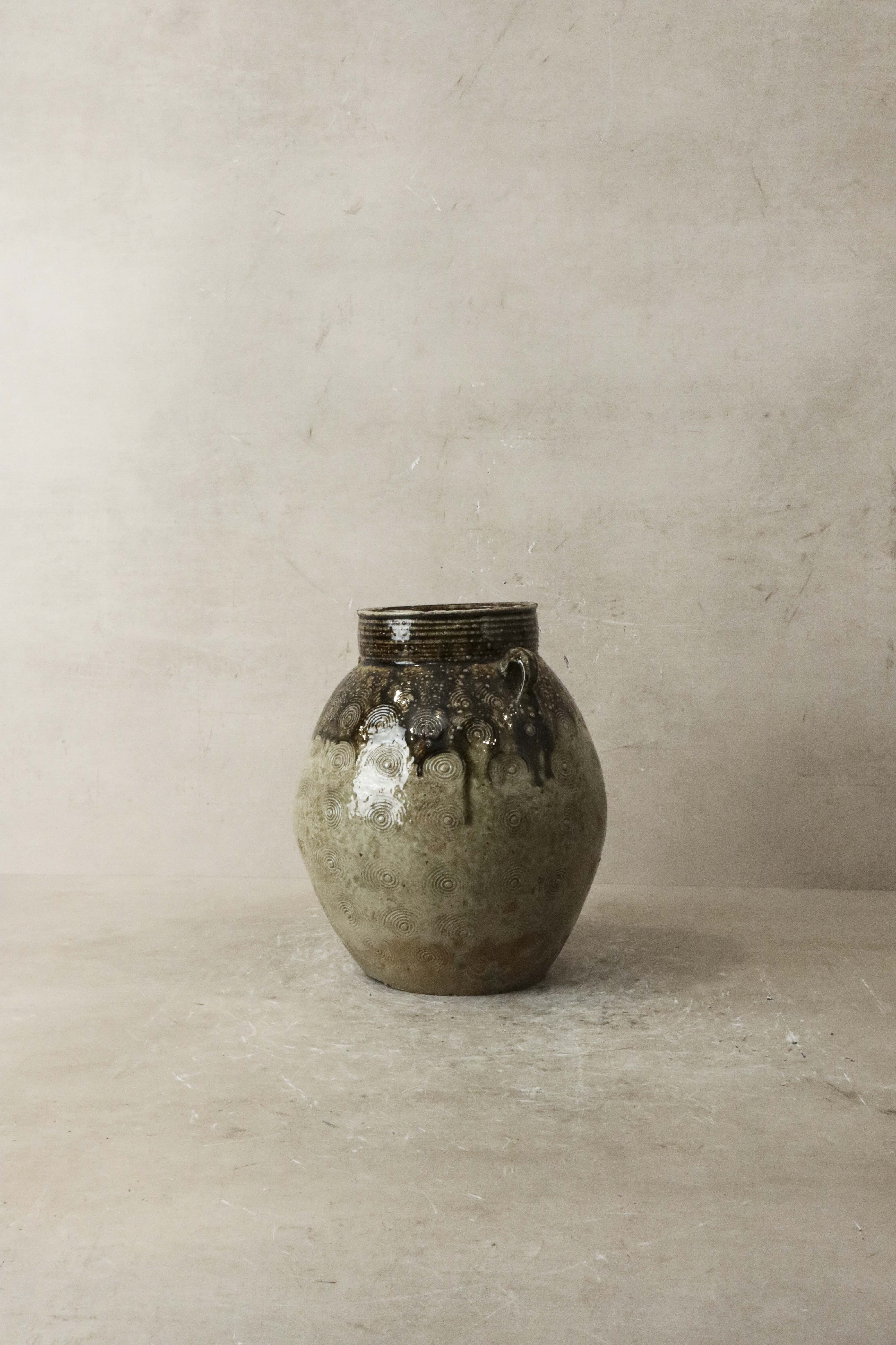 Vintage Glazed Yunnan Pot - OB52