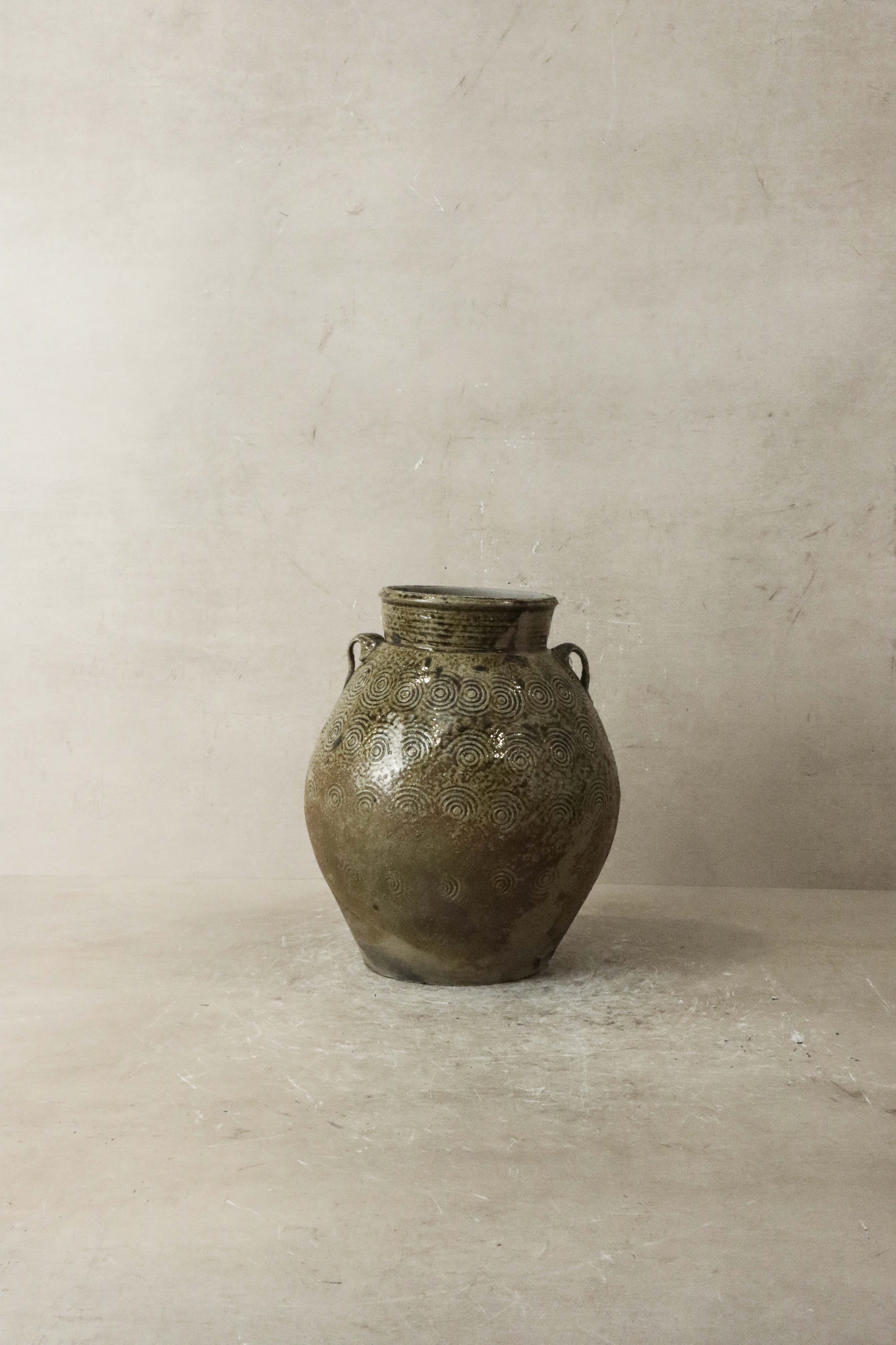 Vintage Glazed Yunnan Pot - OB49