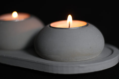 Concrete Mini Tealight Holder
