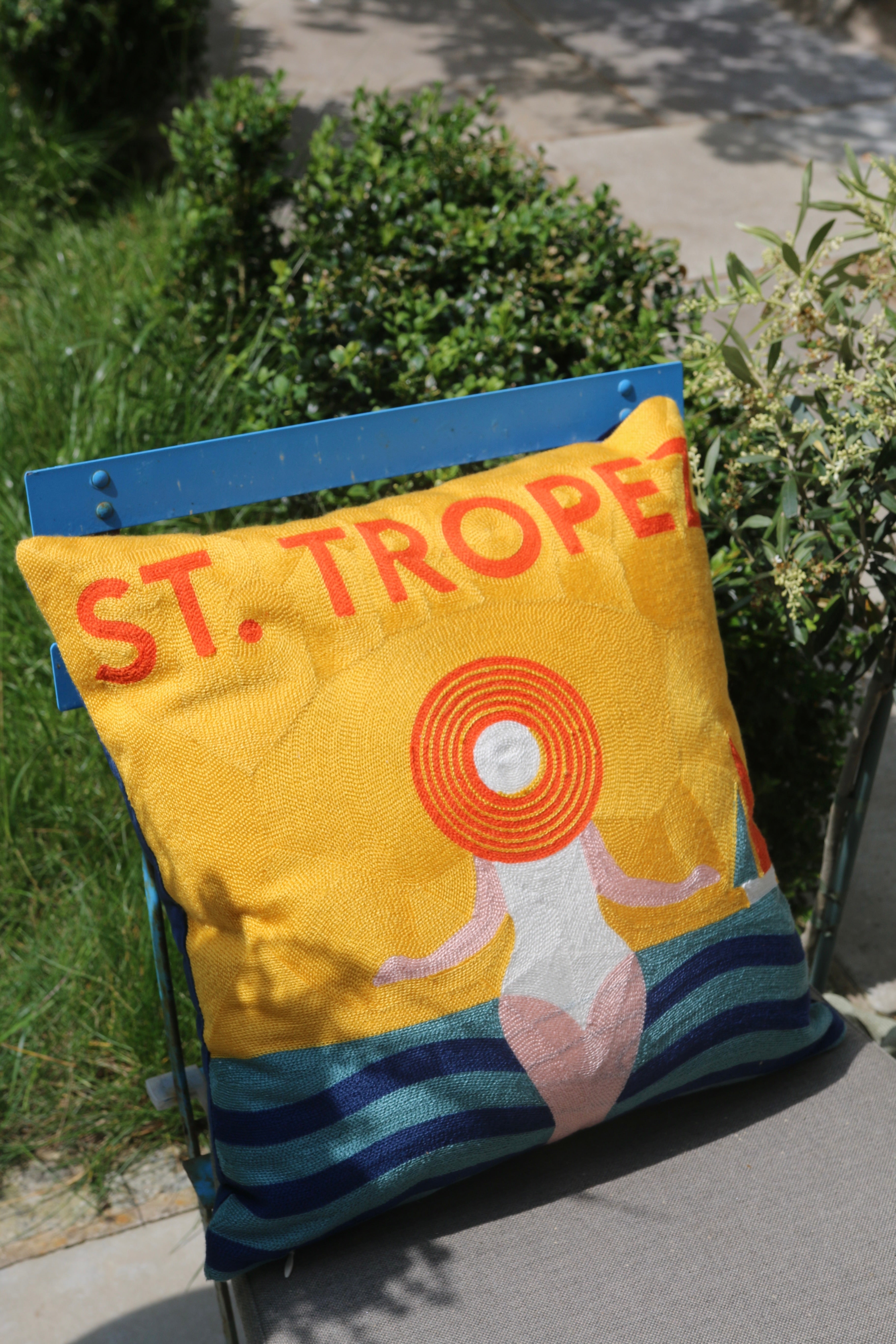 St. Tropez Needlepoint Cushion