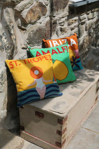 St. Tropez Needlepoint Cushion