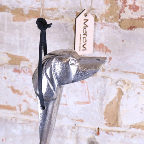 Khosa Animal Head Antique Style Metal Shoe Horn