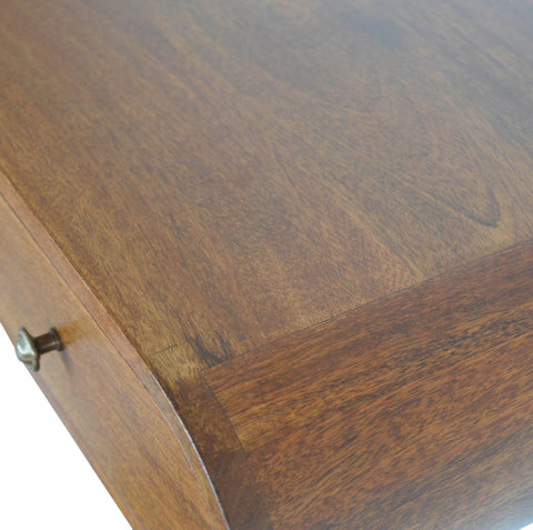 Floating Chestnut London Console Chest of Drawers | Wall-Mounted