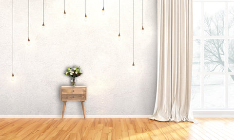 Modern Solid Wood Bedside Table