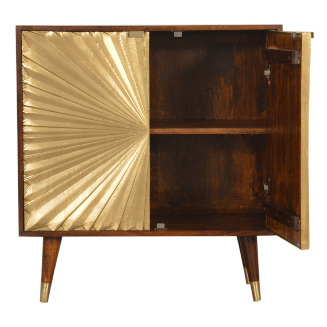 Manila Gold Chest of Drawers | Chestnut Solid Mango Wood