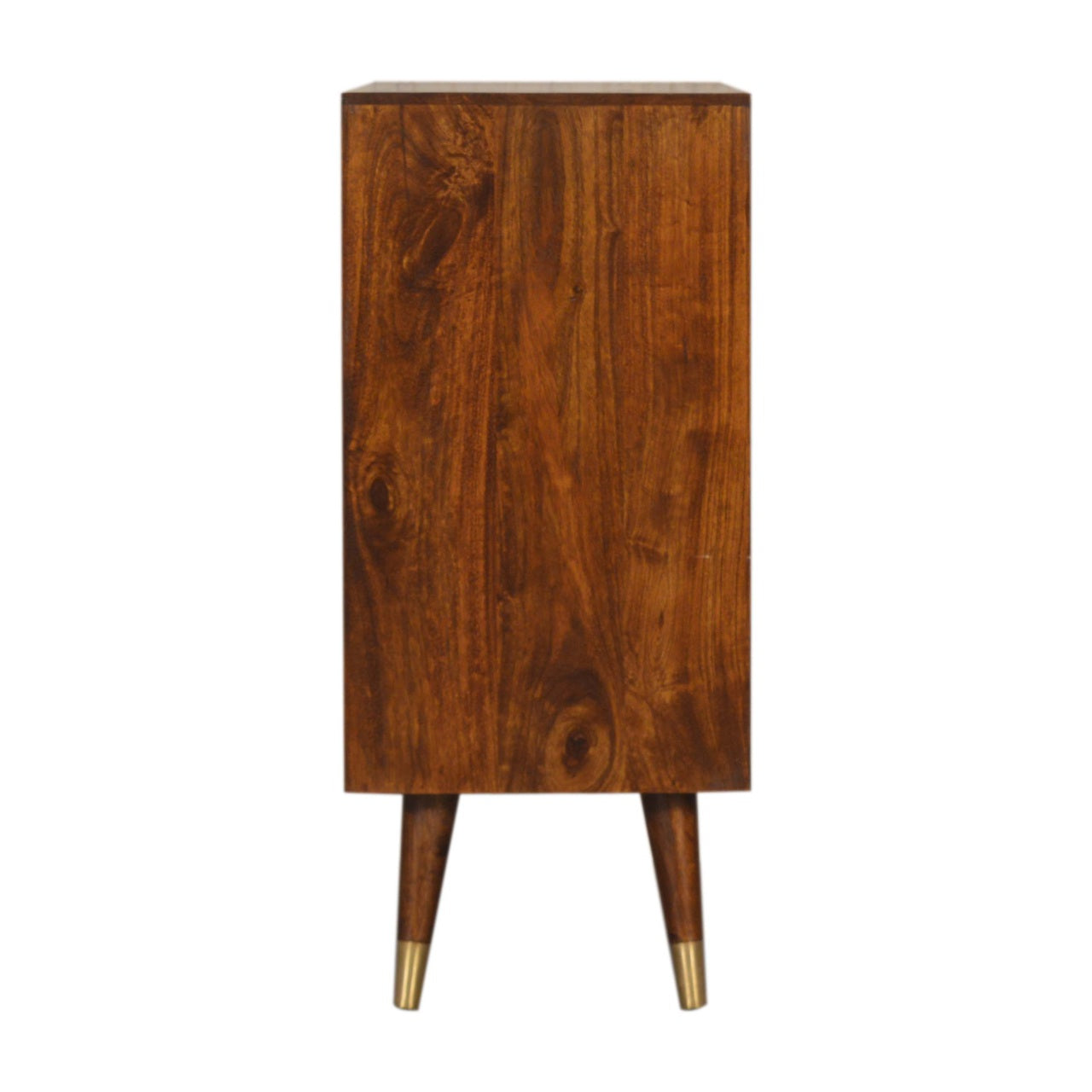 Manila Gold Chest of Drawers | Chestnut Solid Mango Wood