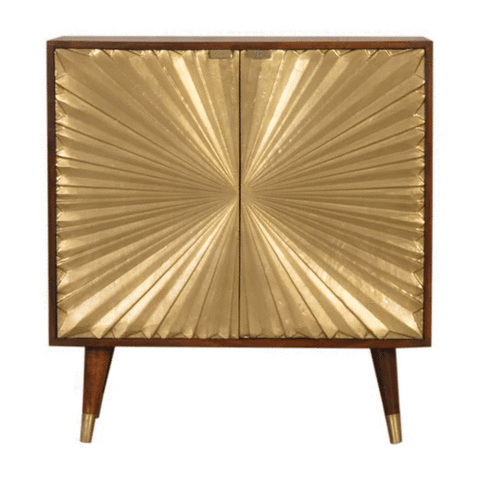 Manila Gold Chest of Drawers | Chestnut Solid Mango Wood