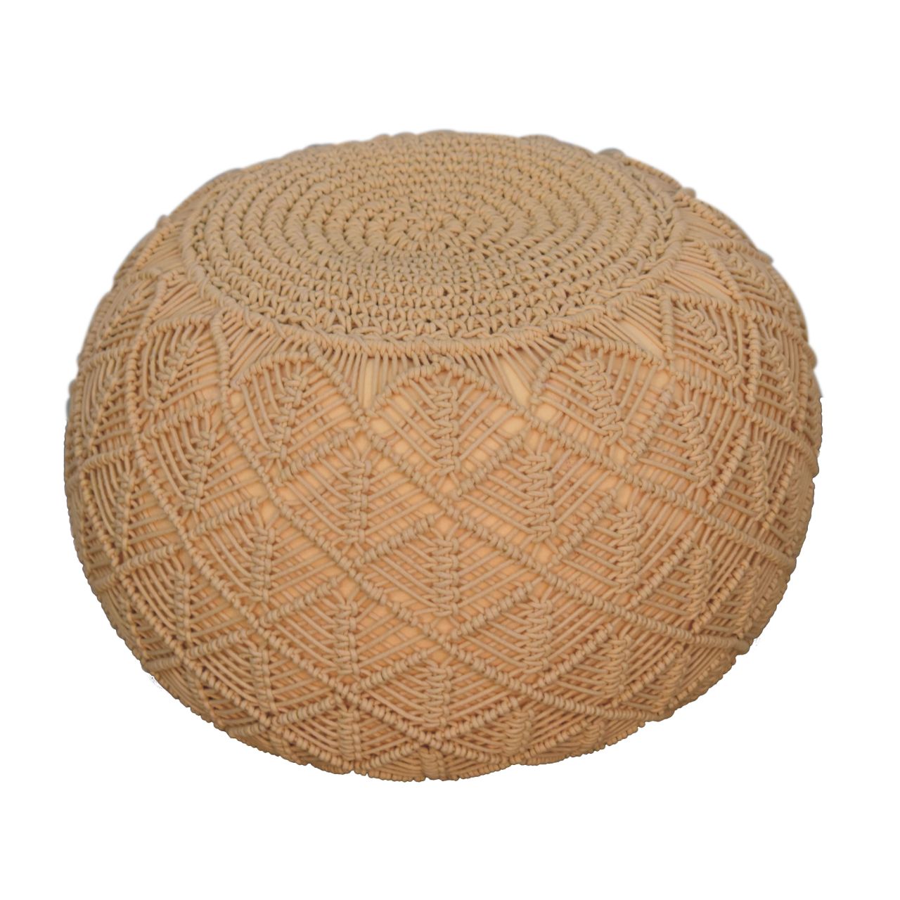 Ansley Beige Footstool
