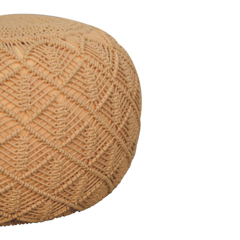 Ansley Beige Footstool