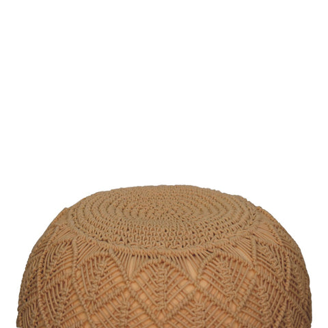 Ansley Beige Footstool