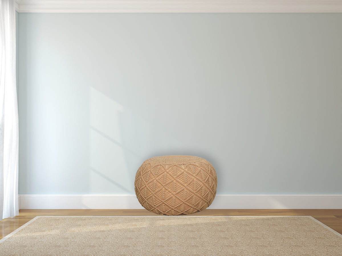 Ansley Beige Footstool
