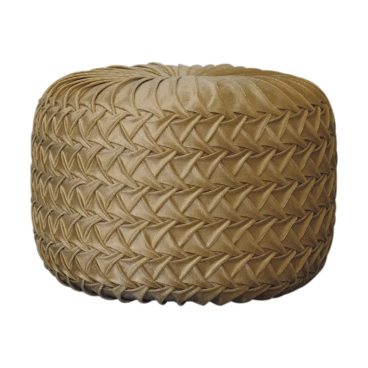 Ochre Hart Footstool
