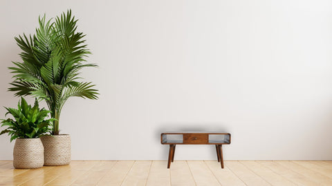 Curved Chestnut Coffee Table