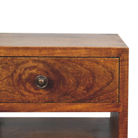 Mini Classic Multi Chestnut Bedside Table