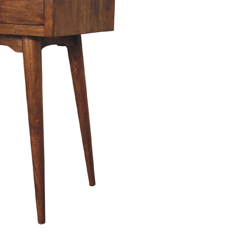 Large 3-Drawer Chestnut Console Chest of Drawers
