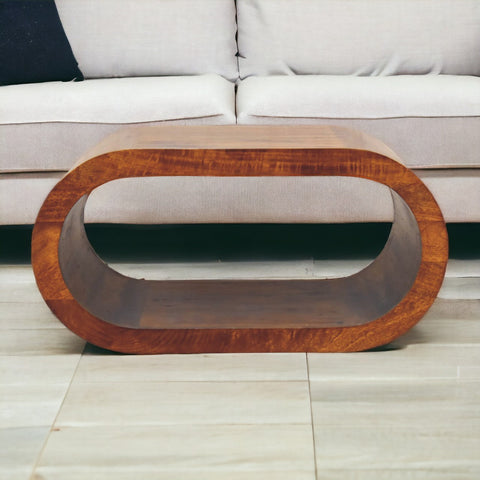 Amaya Coffee Table | Chestnut Mango Wood