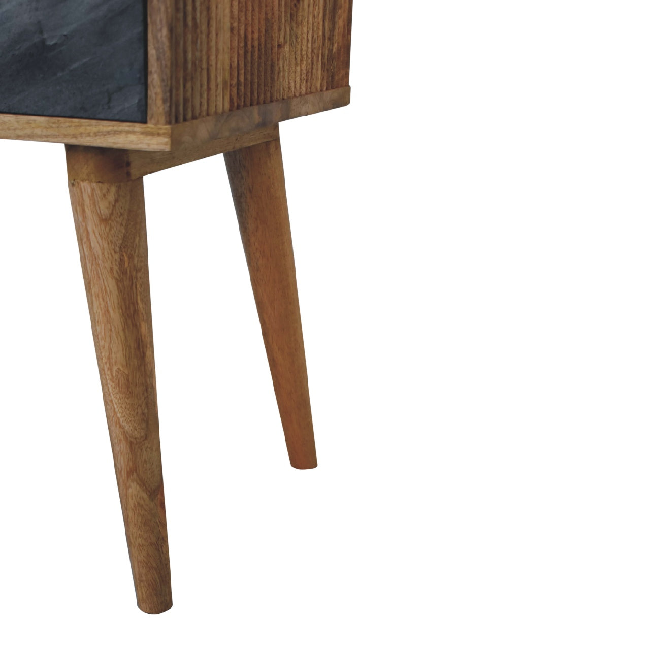 Slade Bedside Table | Oak Solid Mango Wood