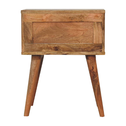 Slade Bedside Table | Oak Solid Mango Wood