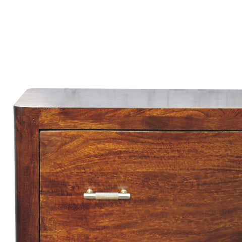 Luca Chest of Drawers | Chestnut Linen