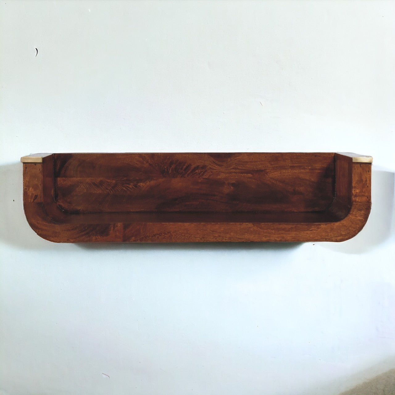 Indira Chestnut Floating Console Chest of Drawers