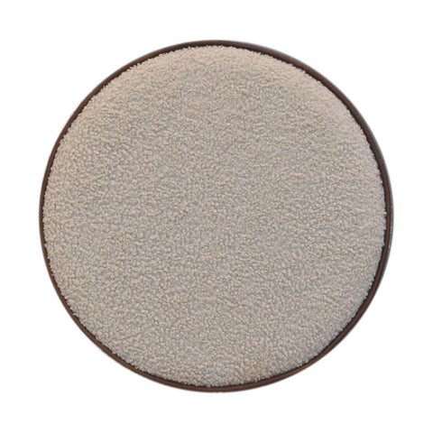 Serenity Large Round Footstool | Boucle