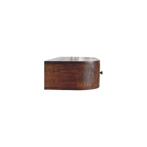Lunar 2-Drawer Wall Mounted Console Chest of Drawers | Wall-Mounted