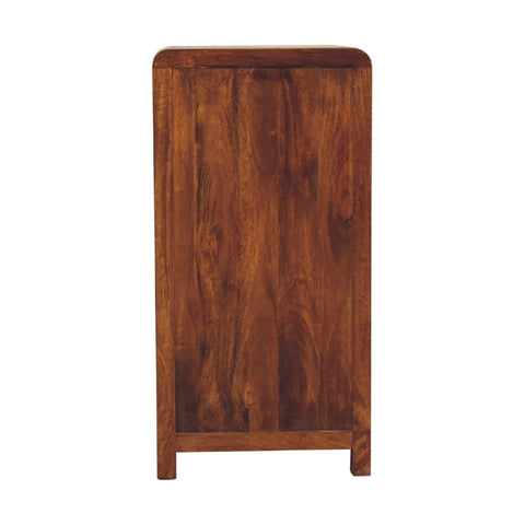 Aspen Tallboy Chest of Drawers | Chestnut Linen